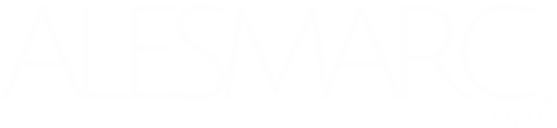 alesmarc white logo